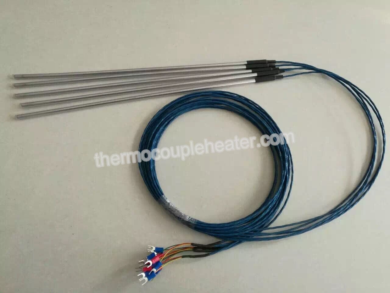 Mineral Insulated Thermocouple RTD PT100 Temperature Sensor High Mechanical Strength