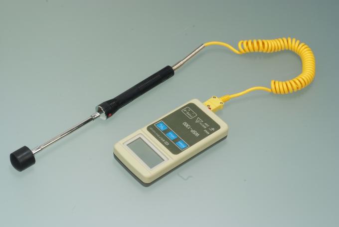 De handbediende Sensor van de Thermokoppeltemperatuur/In de schede gestoken k-type Thermokoppel