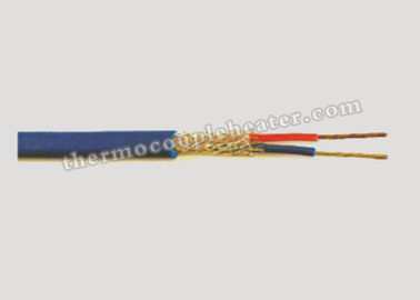 K Type Thermokoppel het Compenseren Kabel met pvc Geïsoleerd Roestvrij staal Gevlecht pvc-Jasje