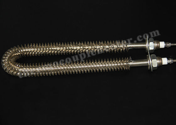 U Finned Tubulaire Verwarmer van het Vormroestvrije staal/Tubulaire de Luchtverwarmer van 500W-3000W