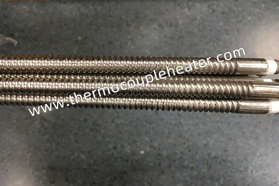 Flexibele Tubulaire Heater Easy Bend Threaded Surface voor Verzamelleidingen Φ8.5x1950mm