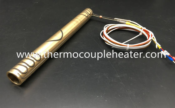 Heet Agentsysteem Mini Tubular Copper Coil Heater met Thermokoppel J