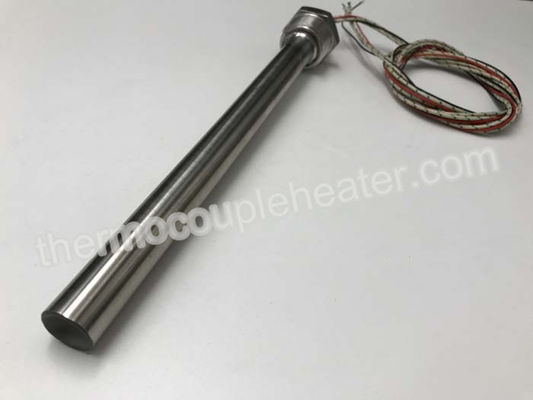 van het de douanewater van 127V 1500W de Verwarmer van de de Onderdompelingspatroon met NPT Draad