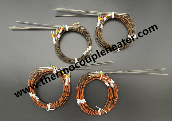 Thermocouple type J en K met Kapton kabel Hot Runner System Temperatuur sensor