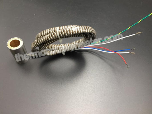 De Rolverwarmers van de roestvrij staal Gepantserde Hete Agent met Thermokoppel J 230V 250W