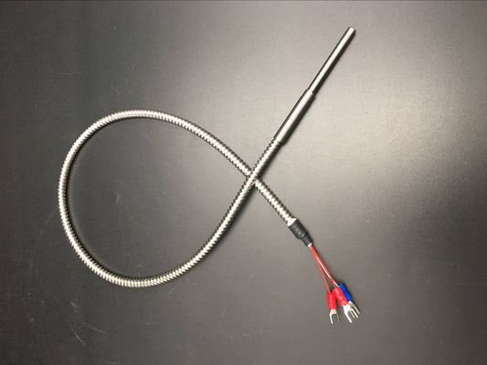 De Temperatuursensor 50mm van roestvrij staalpt100 OTO de Huisvesting van de Sondeaisi 304 Elektronika