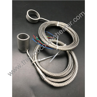 Hot Runner Spring Coil Heater Voor Hot Runner System Met Thermocouple Type J dicht dicht