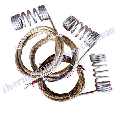 Roestvrij staal 304 Rolverwarmers, Divergerend Elektrisch het Verwarmen van 100W Element