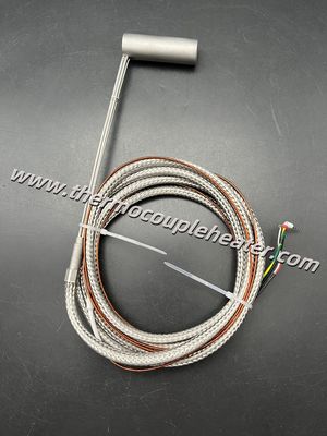 Micro-tubulaire spoelverwarmers met SS-deksel en extern gemonteerd thermocouple