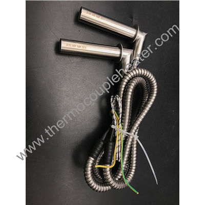 Elektrische cartridgeverwarmingselement met flexibele metalen buis