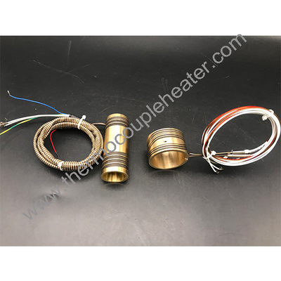 Messing spoelverwarmers voor warmlopersysteem met verwarmingselementen van 1,8 mm