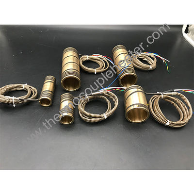 Hot Runner Mini Heater Met Thermocouple Mini Coil Heaters Voor Injectie Gietmachine Mini-Press In Messing Coil Heater