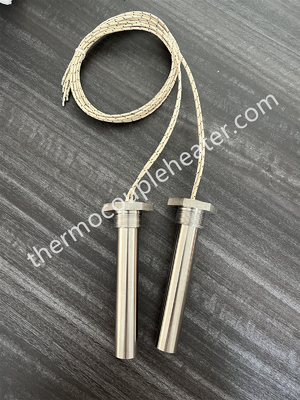 Hoge Dichtheid Cartridge Staafverwarming voor Pellet Ontsteker 240V 1000W Elektrische Vorm Cartridge Verwarmer met Gekrompen Aansluitingen