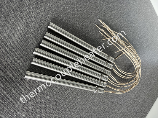 Cartridgeverwarmer in elektrische cartridgeverwarmer met flensplaat en metalen mesh