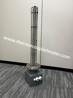 Flanged Tubular Heater met aansluitdoos voor industriële tank- en procesverwarming