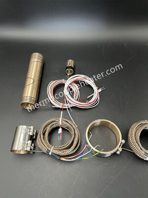 Electric Resistance Axial Clamp Band Coil Heater with Thermocouple Type J for Hot Runner System