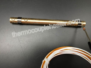 Diameter 10mm Pers in de Rolverwarmer van de Messingspijp met Thermokoppel en Groef