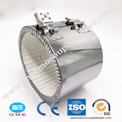 Van de Bandverwarmers van de nikkelschede Ceramische identiteitskaart 25mm voor Elektrische Extruder