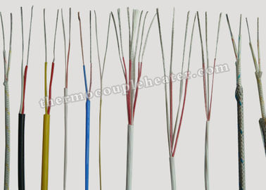 Het glasvezel Geïsoleerde Type K van Leiderthermocouple extension cable met Jasje