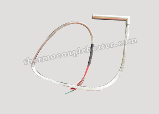 High Temperature Stainless Steel Right Angel Cartridge Heaters with Pure Nickel Conductor Wire