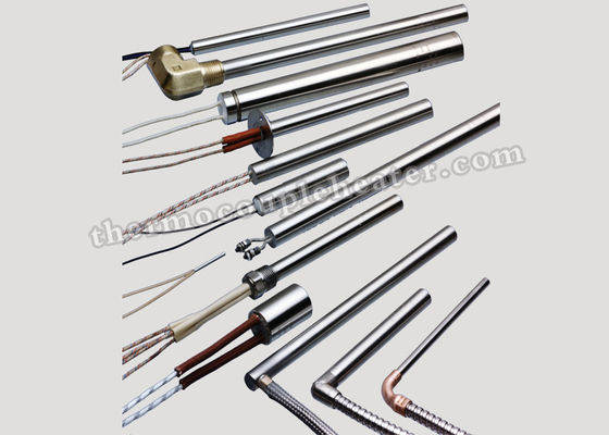 Industriële Hoge de Patroonverwarmer van de Wattsdichtheid met Intern Thermokoppel