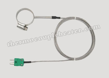 SS van de Klemthermokoppel van de Hoepelpijp het Type K voor Aardolie Chemische Industrie