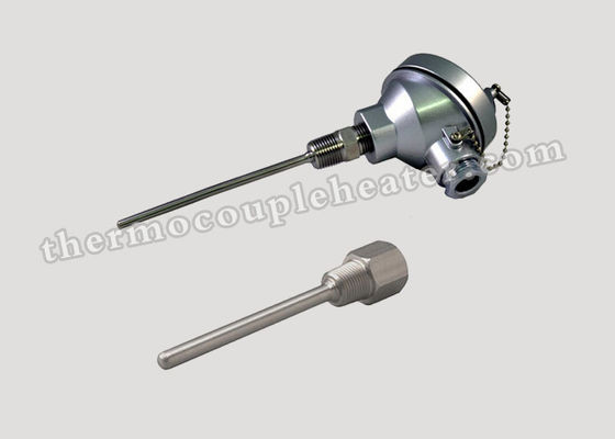 De mineraal Geïsoleerde Sensoren van Thermokoppeloto Pt100 Pt1000 met Thermowell