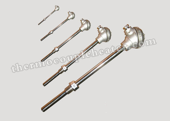 De mineraal Geïsoleerde Sensoren van Thermokoppeloto Pt100 Pt1000 met Thermowell