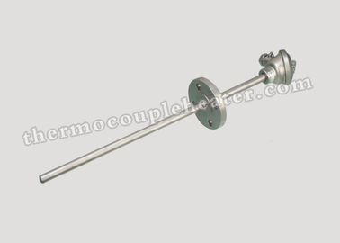 De Stijlbuis van de roestvrij staalflens/Draadtype J T K Type Thermokoppelsonde