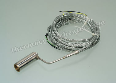 Hete de Bandverwarmers op hoge temperatuur van de Agentpijp met Thermokoppel IP 65