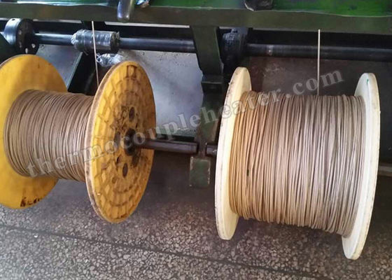 Het verwarmen Elementendraad Op hoge temperatuur, Siliconerubber Geïsoleerde Draad