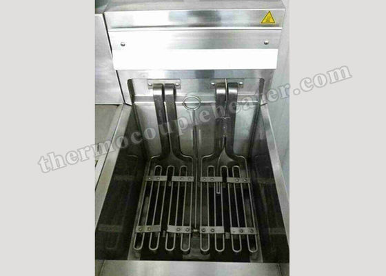 De tubulaire Elektrische Verwarmer van het Onderdompelingswater voor Olie die/Kippenspaanders het Braden koken