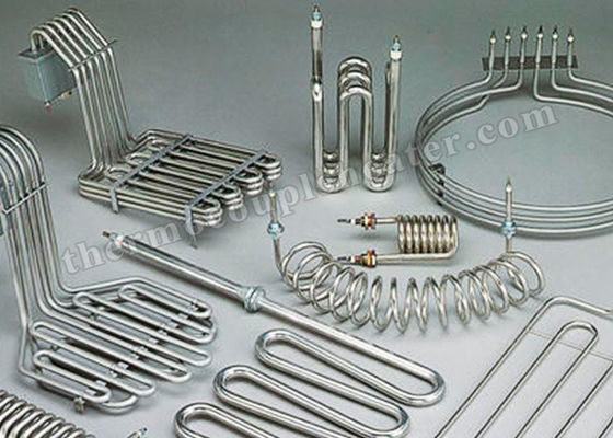 6.6mm ~ 25mm Diameter Roestvrij staal Gevormde Tubulaire het Verwarmen Elementen
