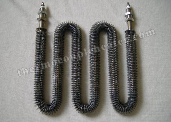 U Finned Tubulaire Verwarmer van het Vormroestvrije staal/Tubulaire de Luchtverwarmer van 500W-3000W