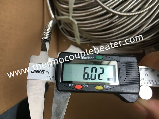 De Beschermingspijp van de roestvrij staalslang voor binnendiameter 6mm van Heater Cable