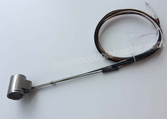 De asverwarmers van de Klem Minirol met Thermokoppel op de Pijp 240V/268W