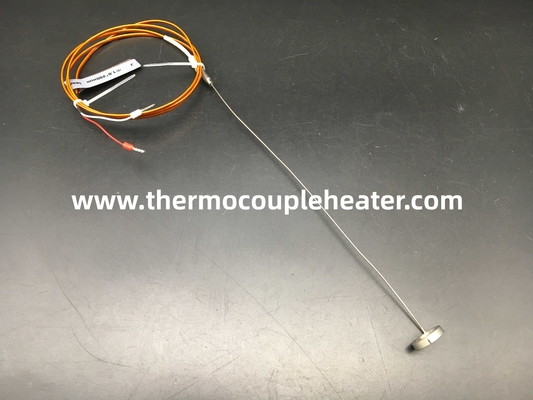 Regelbaar Ring Thermocouple Temperature Sensor Mounted op Pijpverwarmer