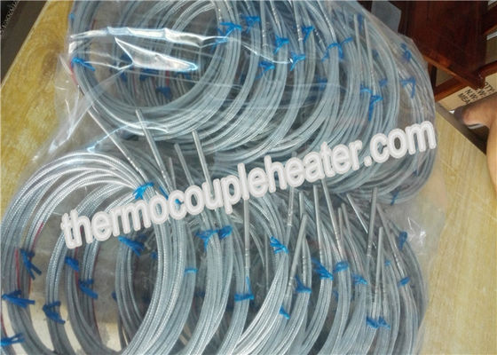 De Detector van de de Weerstandstemperatuur van roestvrij staaloto PT100/PT1000 met PTFEdraad