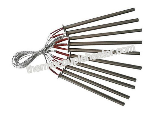 Van de de Patroonverwarmer van de fiberglas Flexibele Slang 400W Roestvrij staal 304 Meterial