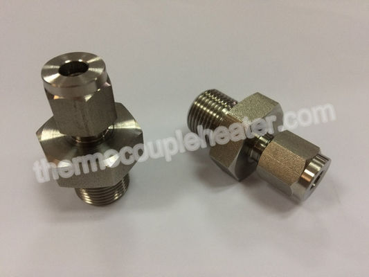 Roestvrij staal 1/2 „/1/4“/1/8“ NPT Compressie Montage voor Thermokoppelassemblage