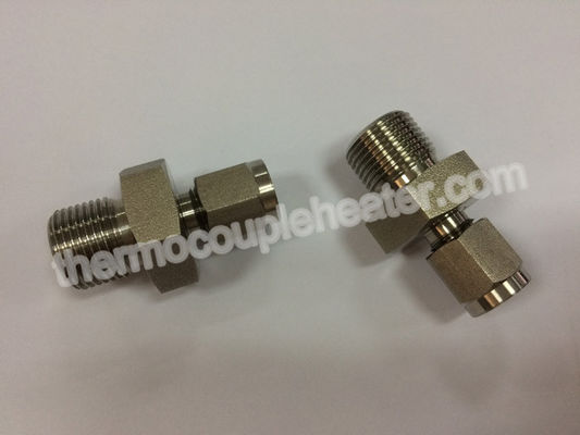 Roestvrij staal 1/2 „/1/4“/1/8“ NPT Compressie Montage voor Thermokoppelassemblage