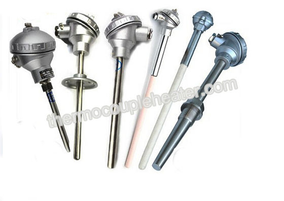 Geassembleerd typeb/s/r platina - rhodium thermokoppel voor test op hoge temperatuur