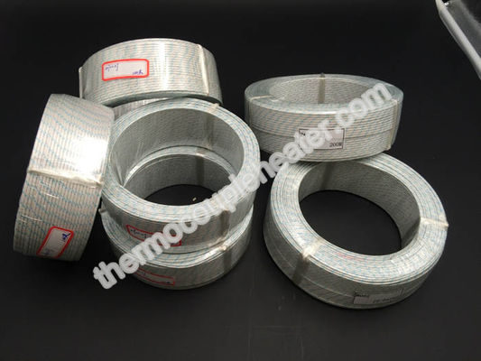 24AWG het Thermokoppel van de typej Glasvezel het Compenseren Aangepaste Kabel