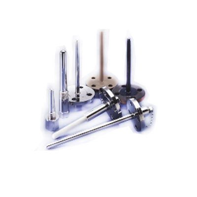 CNC machine industrial Stainless Steel Thermocouple Thermowell with flange , High cost performance
