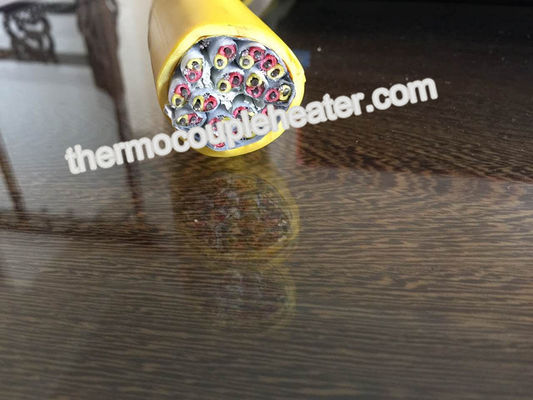 Multi Vastgelopen Thermokoppel het Compenseren Kabel met pvc-Isolatiematerialen, ISO