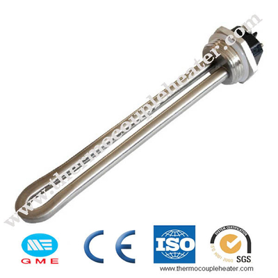 1 duimnpt Flensonderdompeling Tubulaire Heater For Solar Water Heater