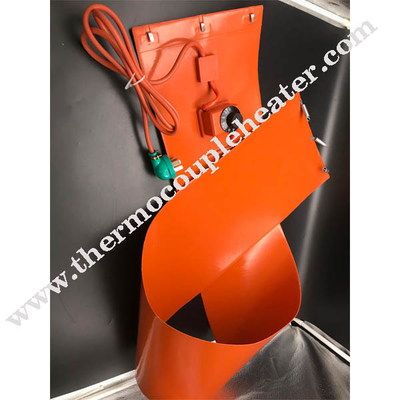 220v 200l van de de olietrommel van het 55 gallon elektrische silicone rubber flexibele industriële de bandverwarmer