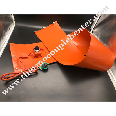 220v 200l van de de olietrommel van het 55 gallon elektrische silicone rubber flexibele industriële de bandverwarmer