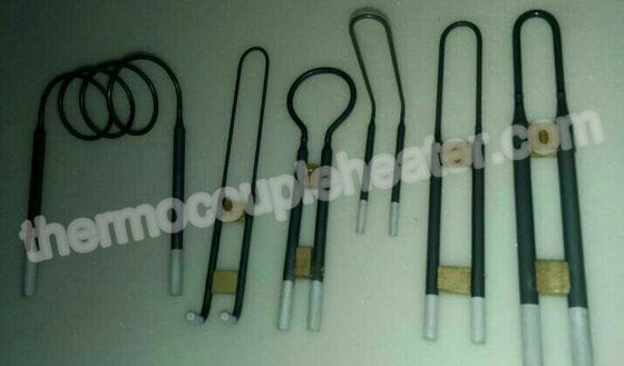 Elektrische de Elementen 1800c van de oven Tubulaire Verwarmer het verwarmen elementenstaaf voor smeltende oven