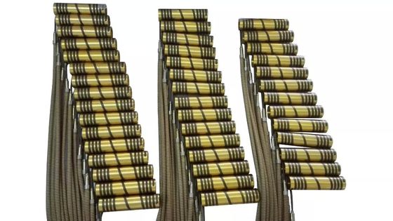 De hete Agentinjectie het Vormen Verwarmers van de Messings Elektrische Buis met Thermokoppel